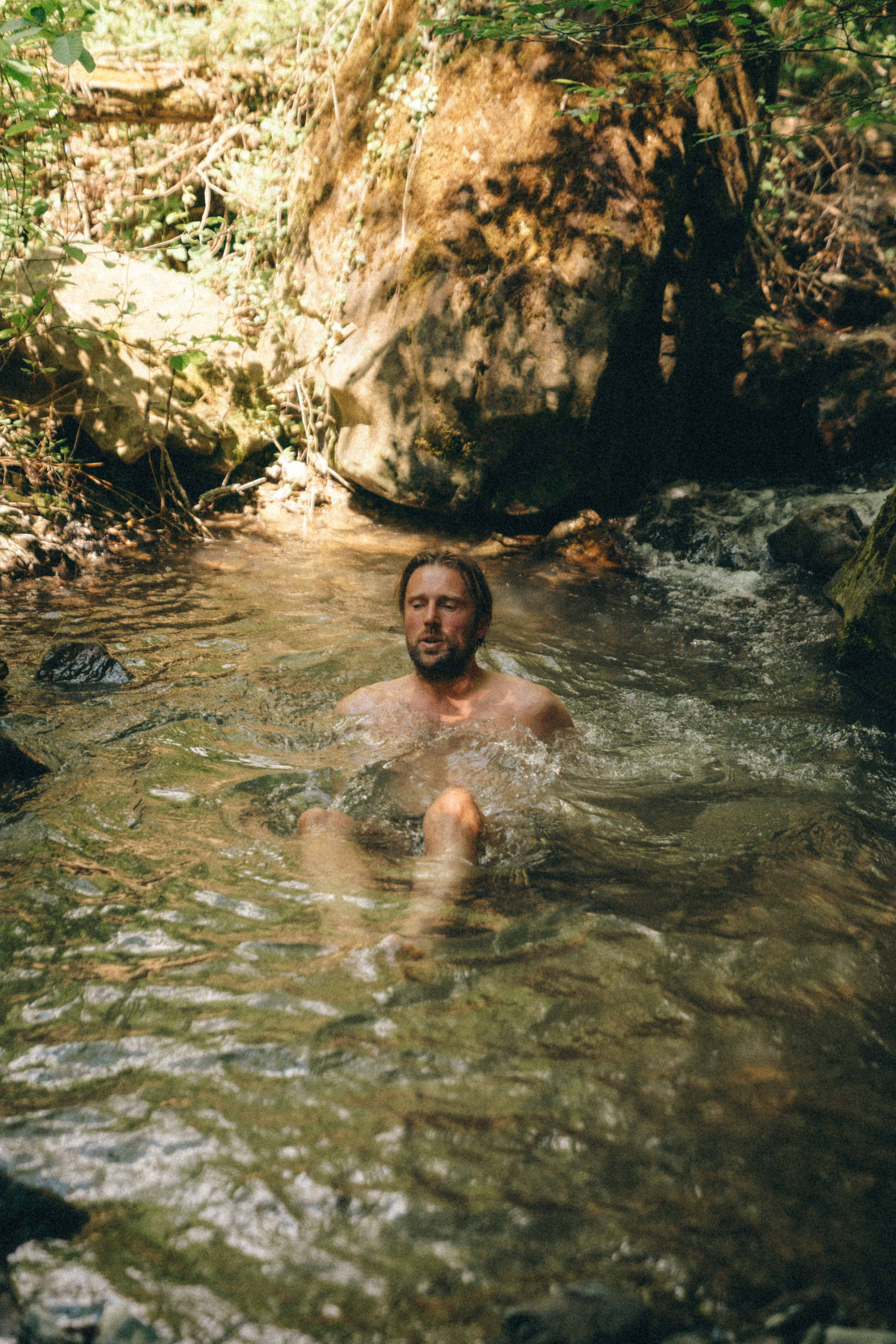 Re-wilding in nature on a retreat